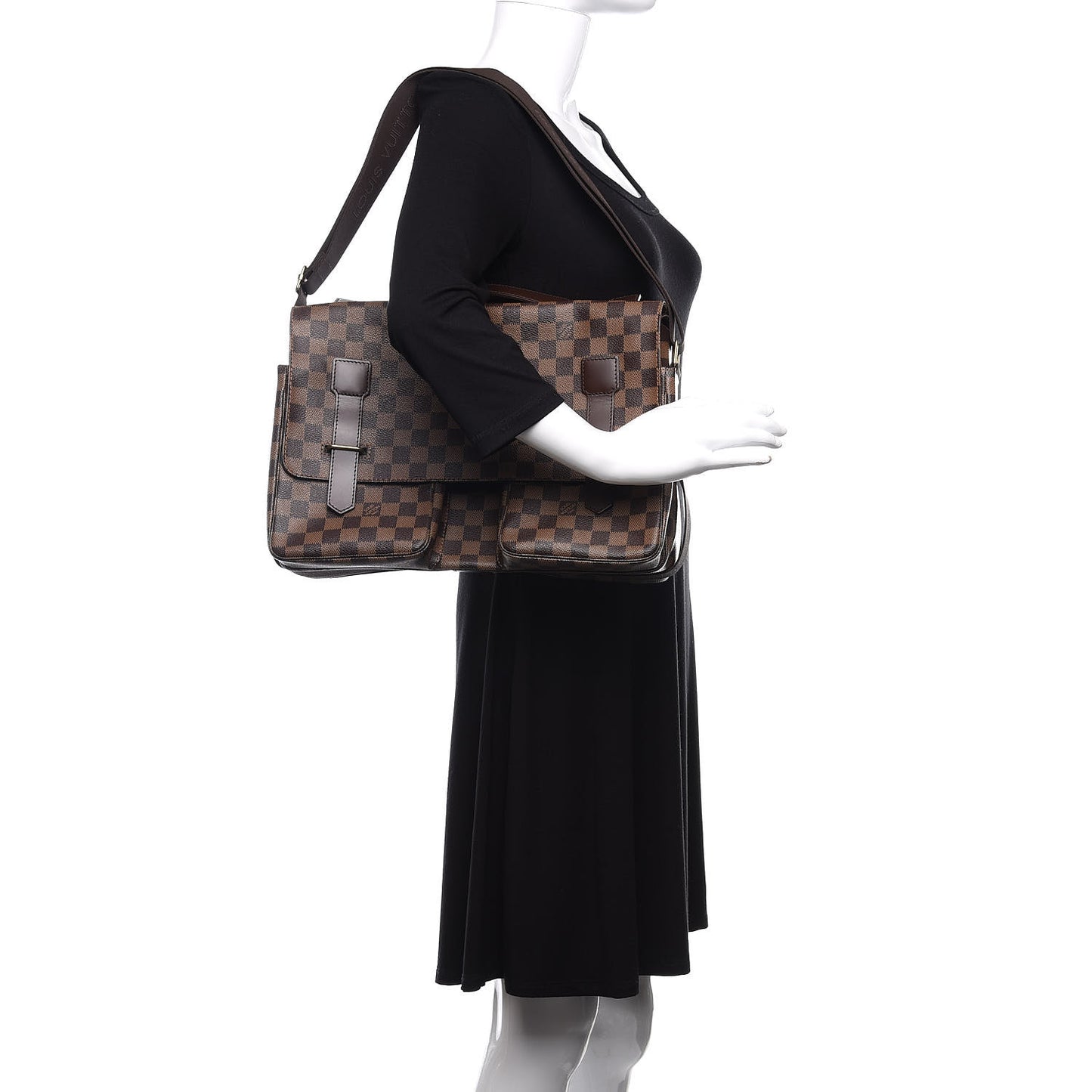 Damier Ebene Broadway Messenger Bag