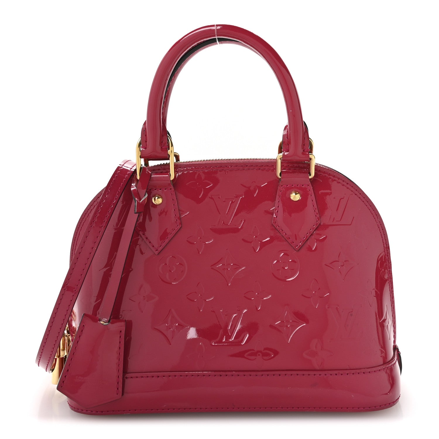 Louis Vuitton Vernis Alma BB Rose Indien 1 of 10