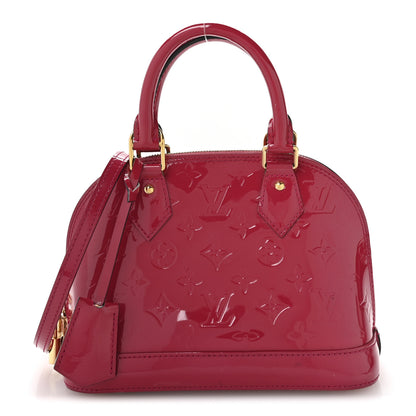 Louis Vuitton Vernis Alma BB Rose Indien 1 of 10