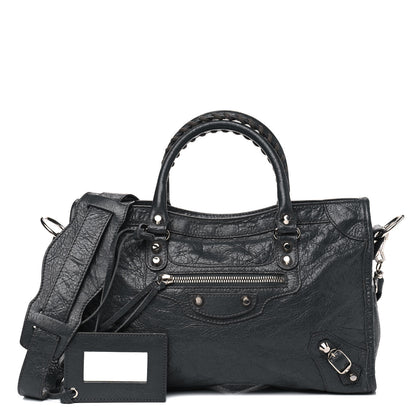 Balenciaga Agneau Classic Silver Hardware S City Gris Fossile 1 of 11