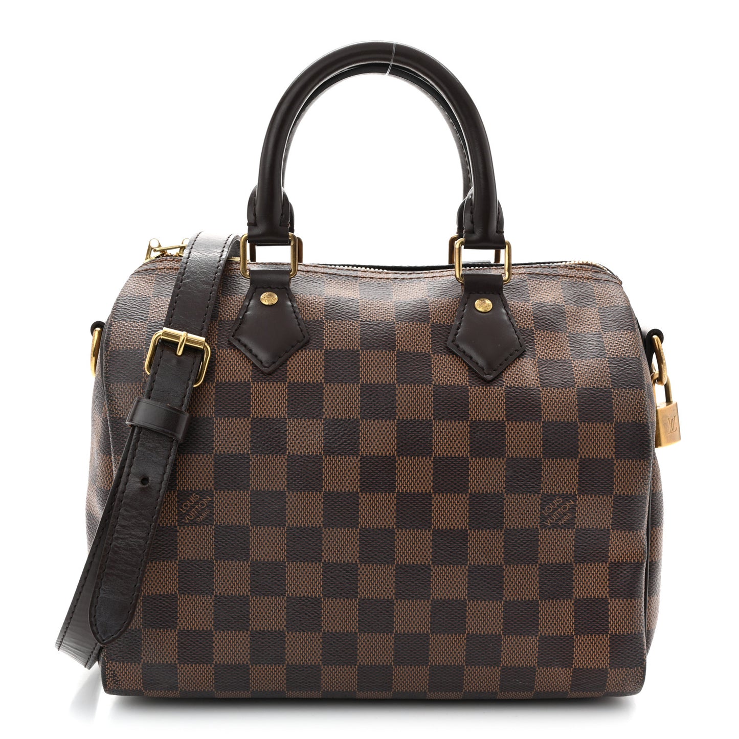 Damier Ebene Speedy Bandouliere 25