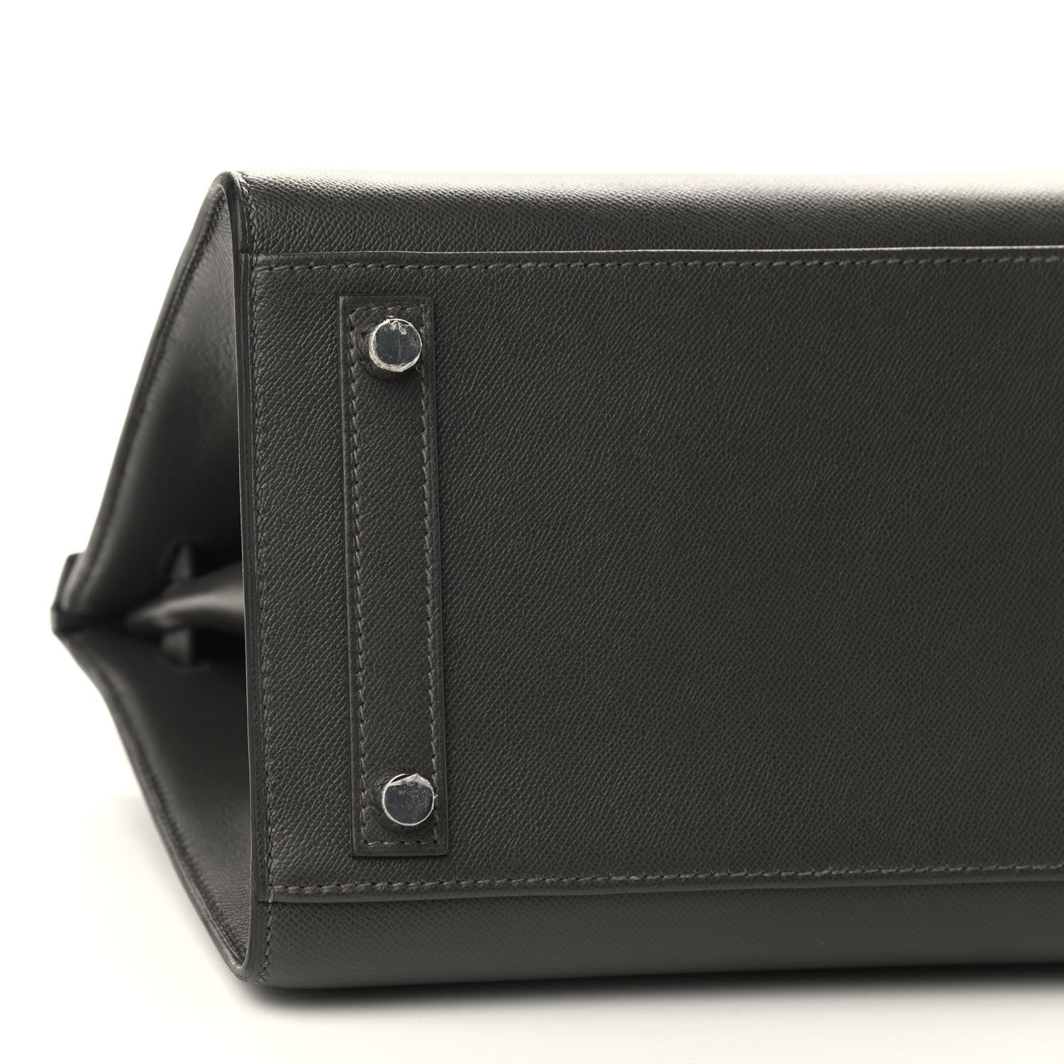 Hermes Grained Monsieur Birkin Sellier 30 Graphite 8 of 10