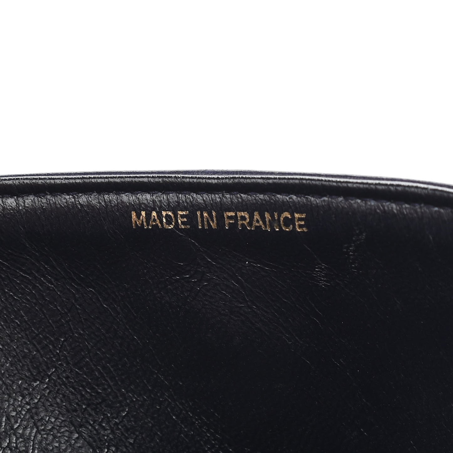 Lambskin Quilted Small Double Flap Navy
