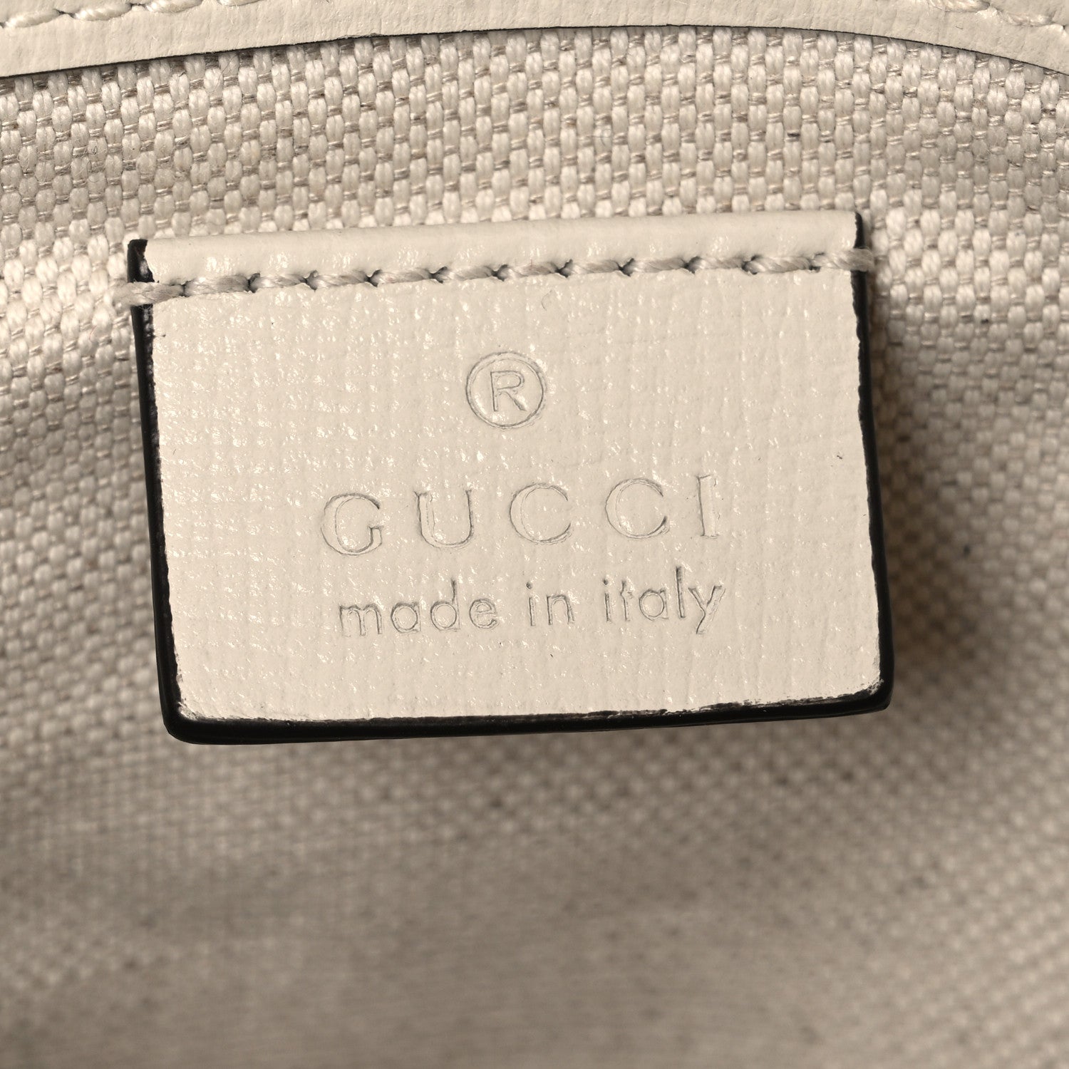 Gucci GG Supreme Monogram Web Mini Horsebit 1955 Shoulder Bag Beige Mystic White 6 of 10