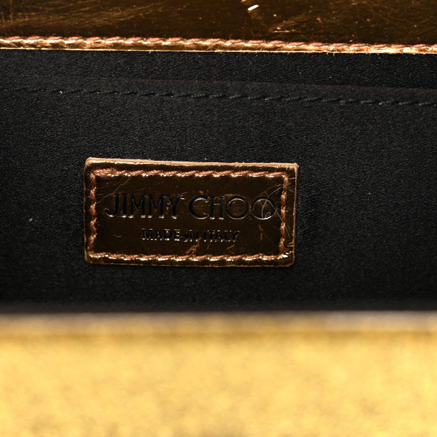 Jimmy Choo Acrylic Glitter I Want Choo Gold 6 of 10
