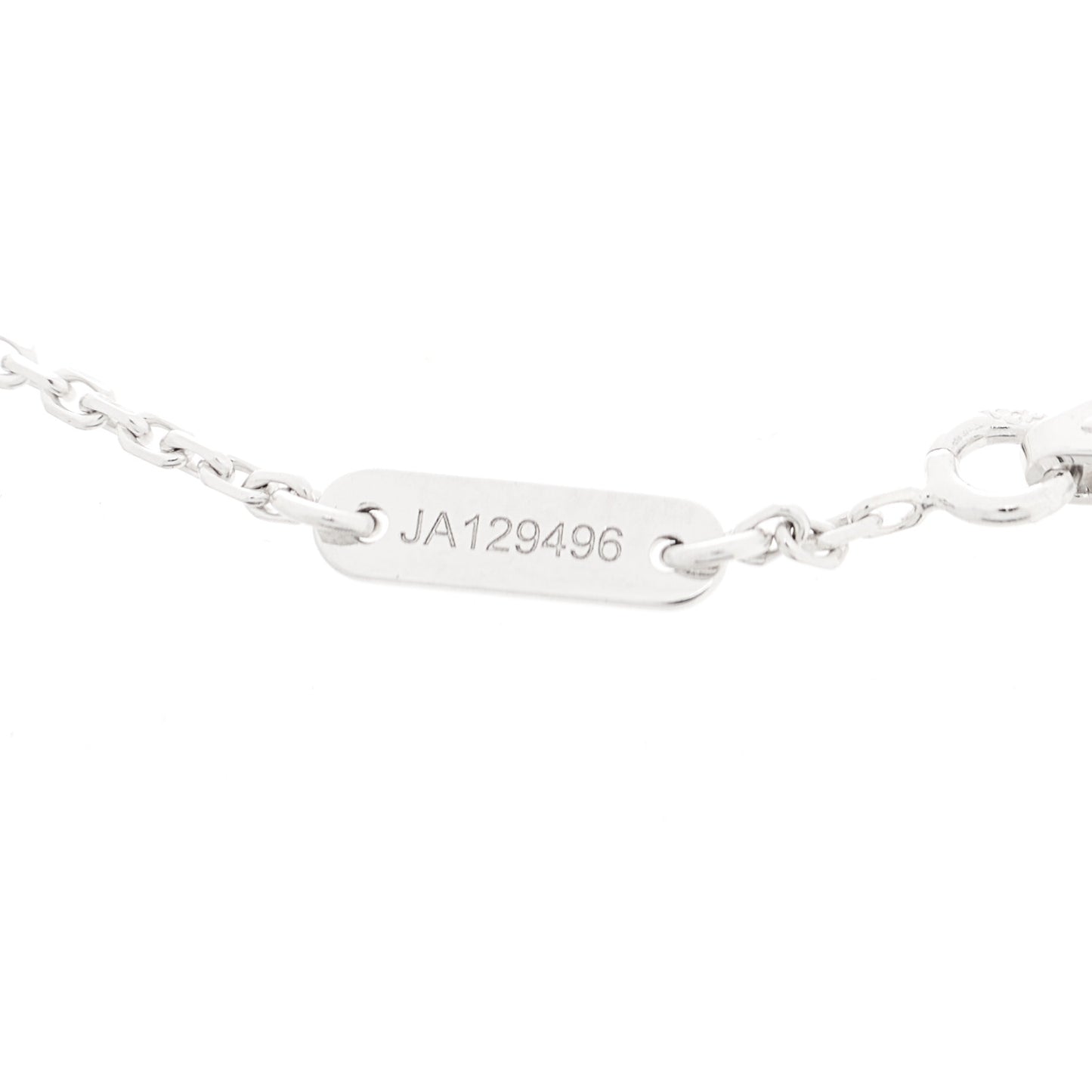 18K White Gold Turquoise Sweet Alhambra Butterfly Bracelet