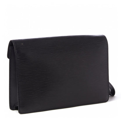 Louis Vuitton Epi Pochette Sellier Dragonne Clutch Black 2 of 8