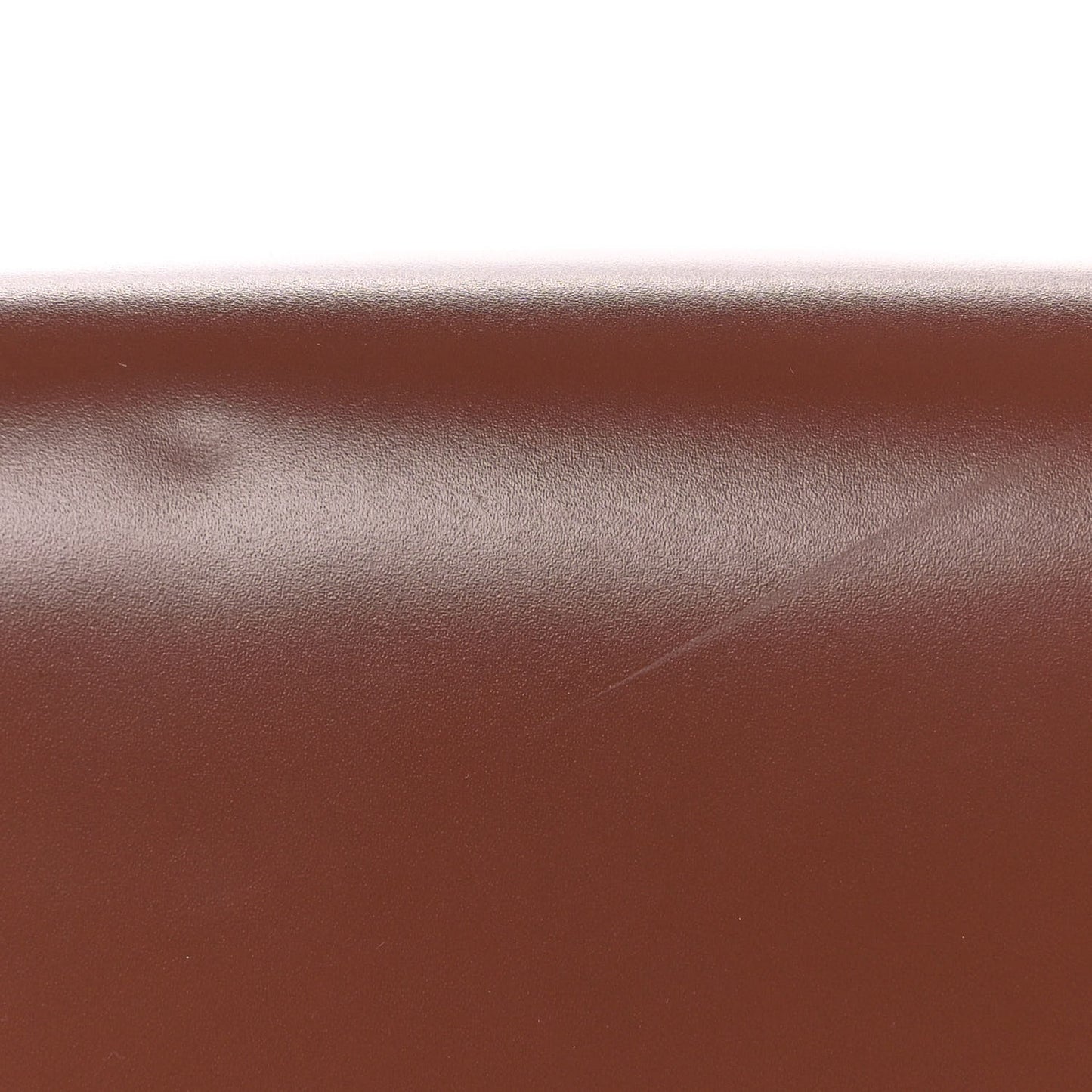 Smooth Calfskin Two Tone Small Grace Bag Malt Brown Black