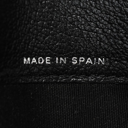 Chanel Goatskin CC Jacket Embossed Yen Wallet Black 7 of 8