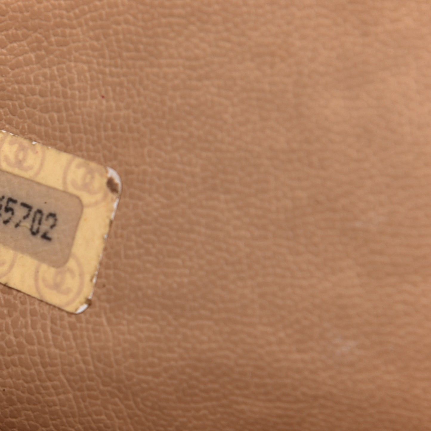 Lambskin Quilted Shopping Tote Beige