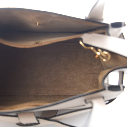 Loewe Calfskin Mini Gate Tote Oat 4 of 7