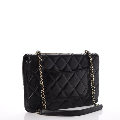 Chanel Lambskin Quilted Medium Trendy CC Flap Black 3 of 11