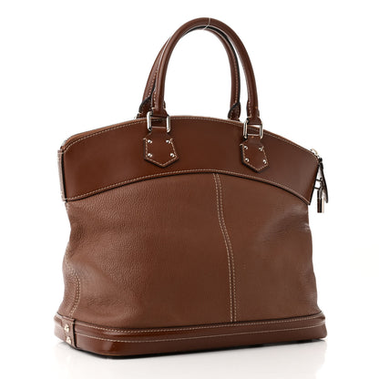 Louis Vuitton Suhali Lockit MM Sienne 2 of 13