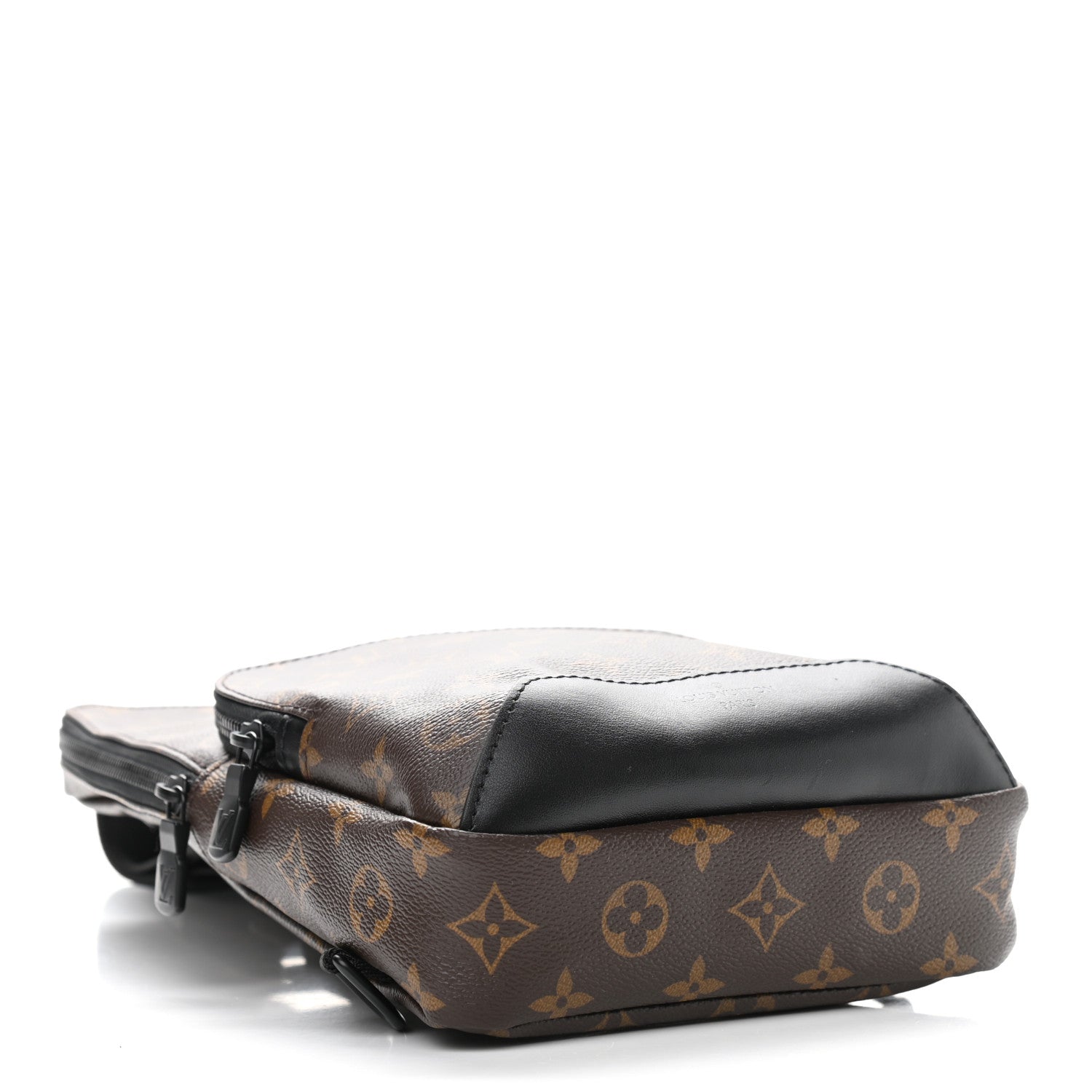 Louis Vuitton Monogram Macassar Avenue Sling Bag 4 of 9
