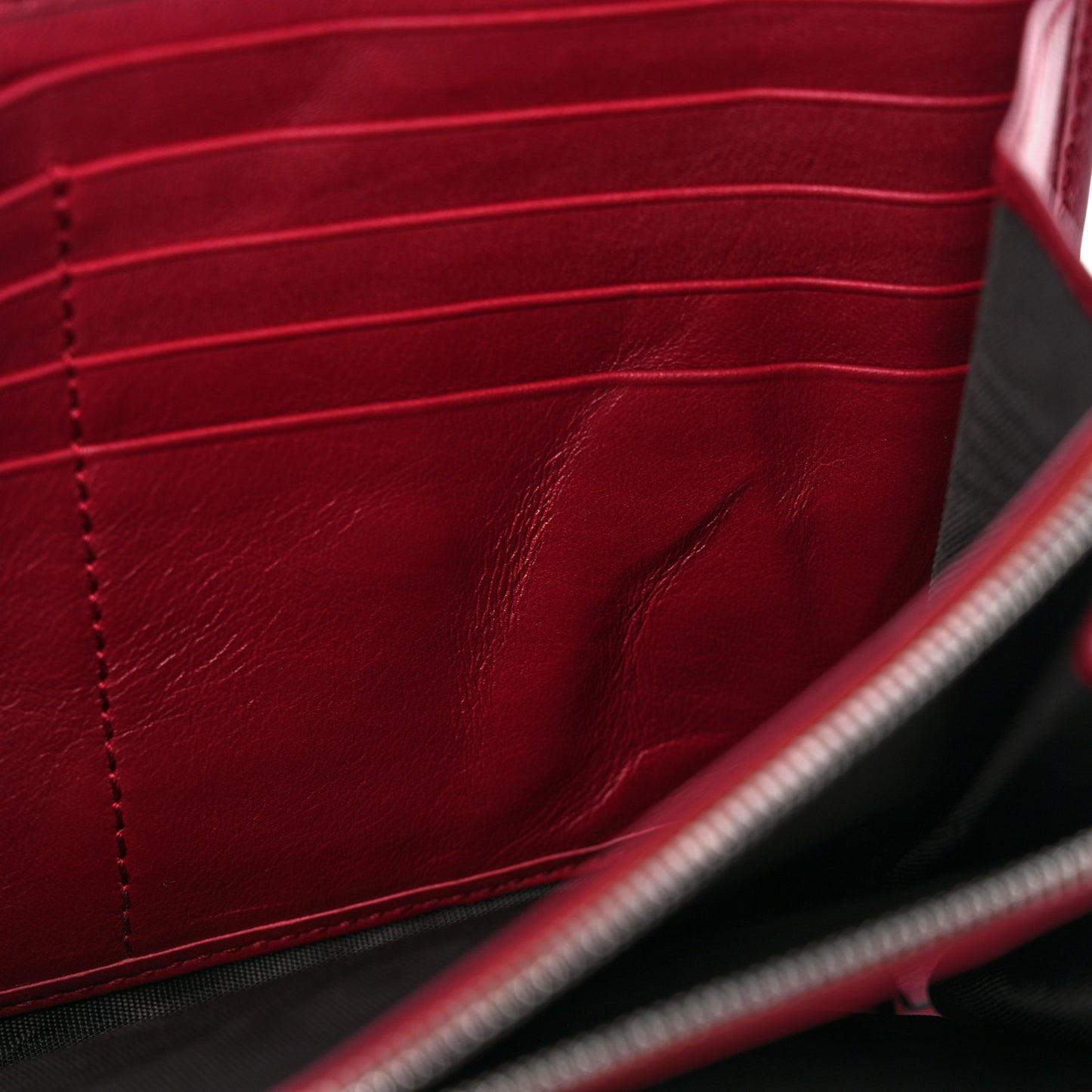 Velvet GG Monogram Mini Dionysus Chain Wallet Red Cipria