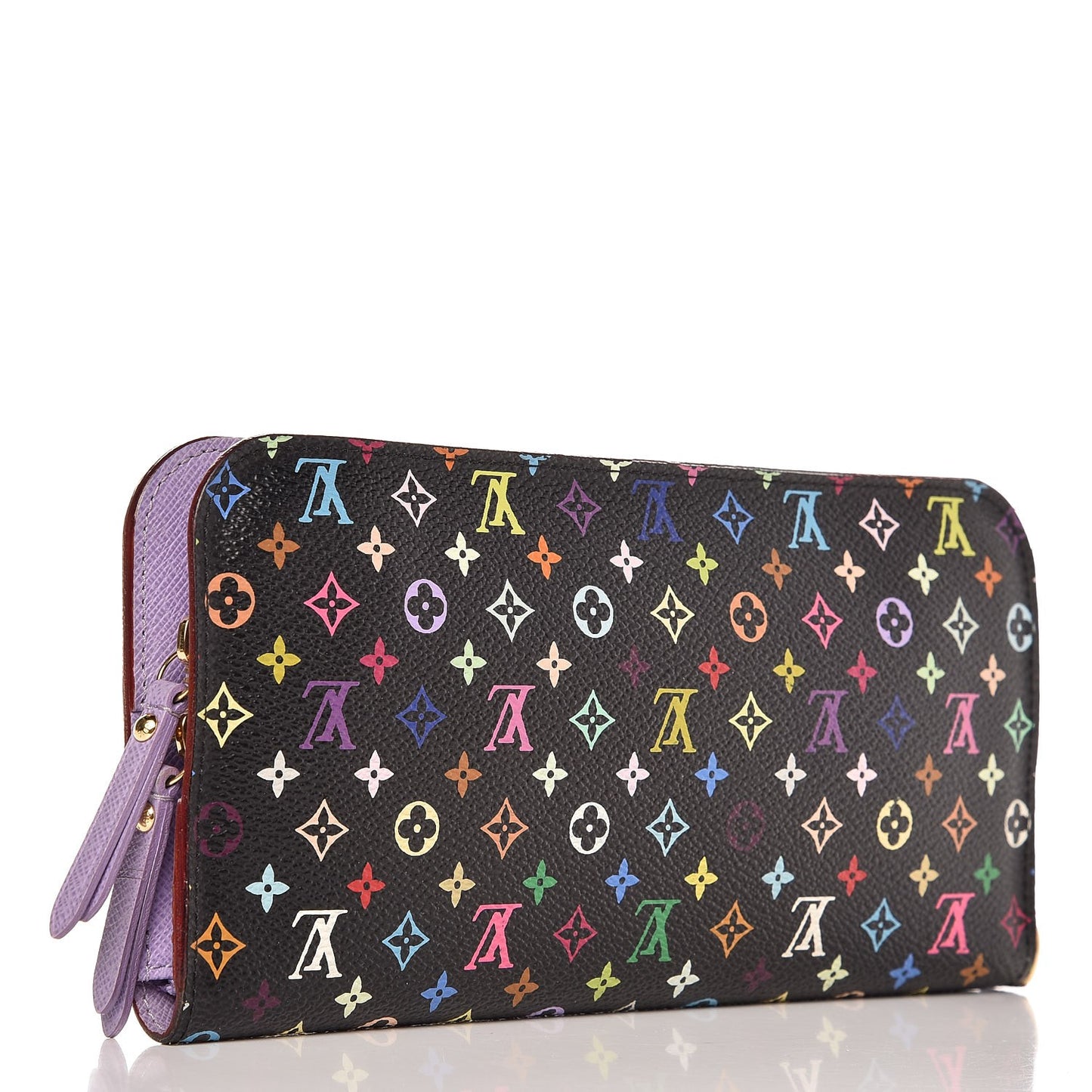 Monogram Multicolor Insolite Wallet Black Violet