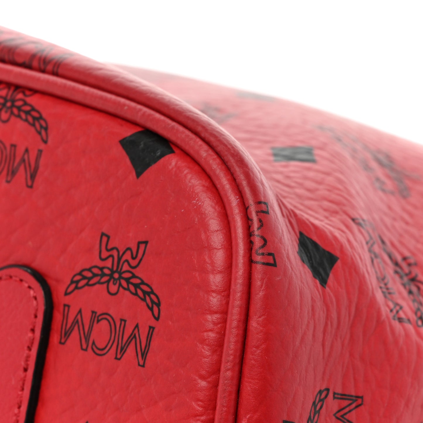 Visetos Large Liz Reversible Shopper Tote Ruby Red