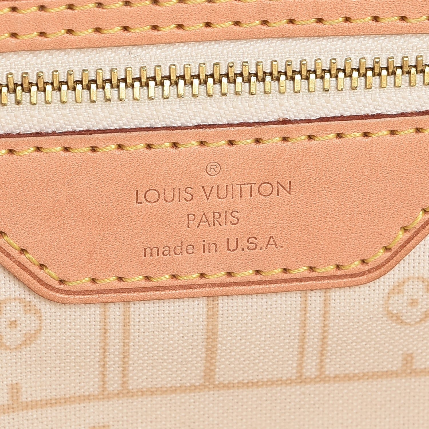 Louis Vuitton Damier Azur Neverfull MM 6 of 10