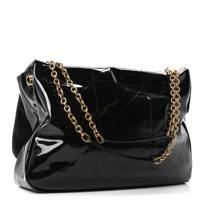 Saint Laurent Patent Matelasse Monogram Large Jamie 4.3 Black 3 of 10