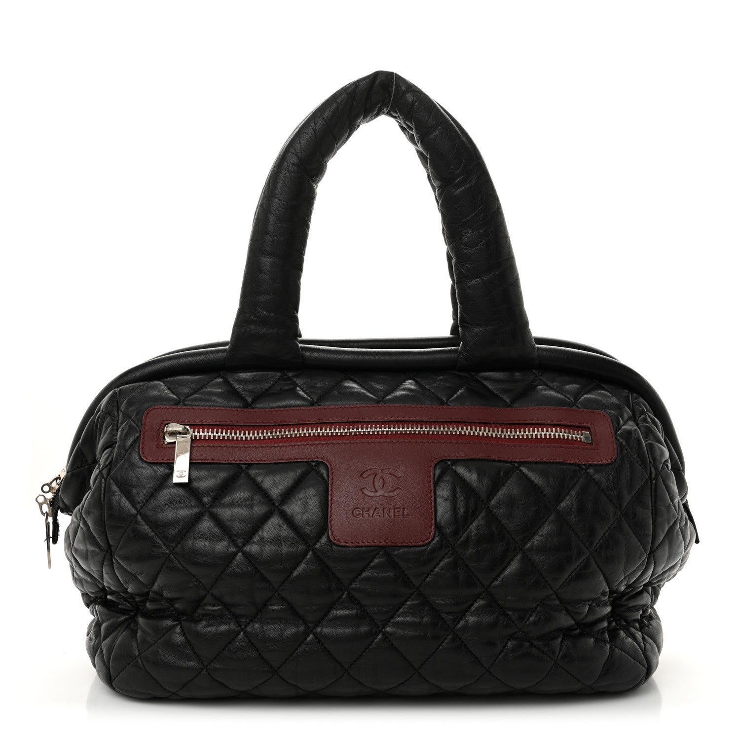 Chanel Lambskin Coco Cocoon Bowler Black 1 of 12