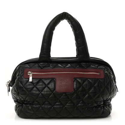 Chanel Lambskin Coco Cocoon Bowler Black 1 of 12