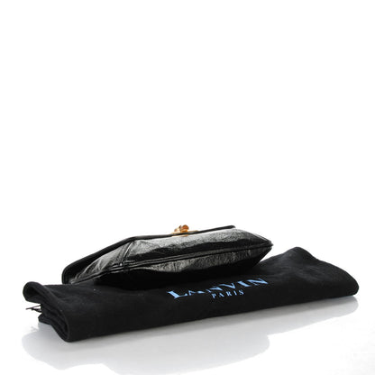 Lanvin Patent Chain Shoulder Bag Black 4 of 7
