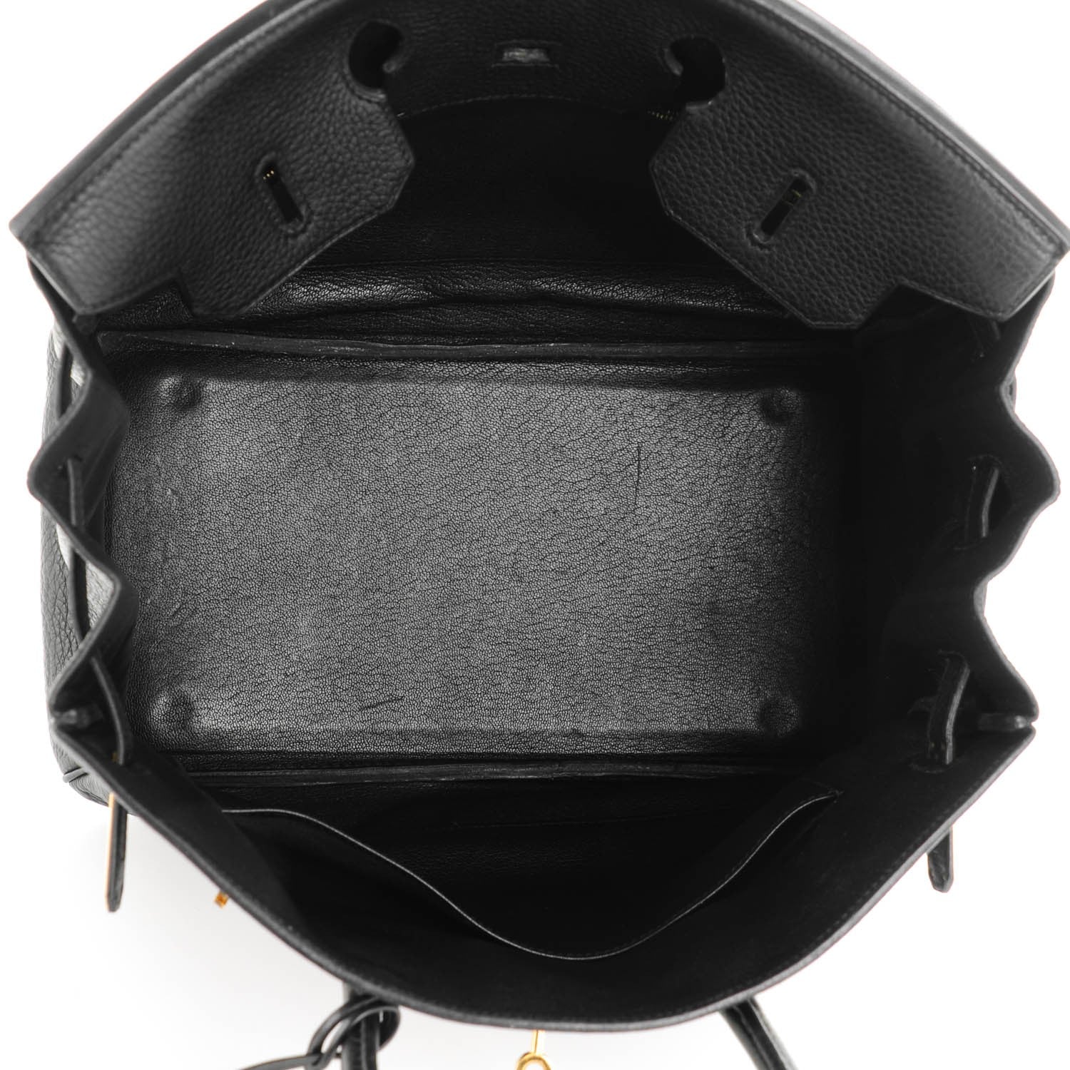 Hermes Taurillon Clemence Birkin 35 Black 7 of 24