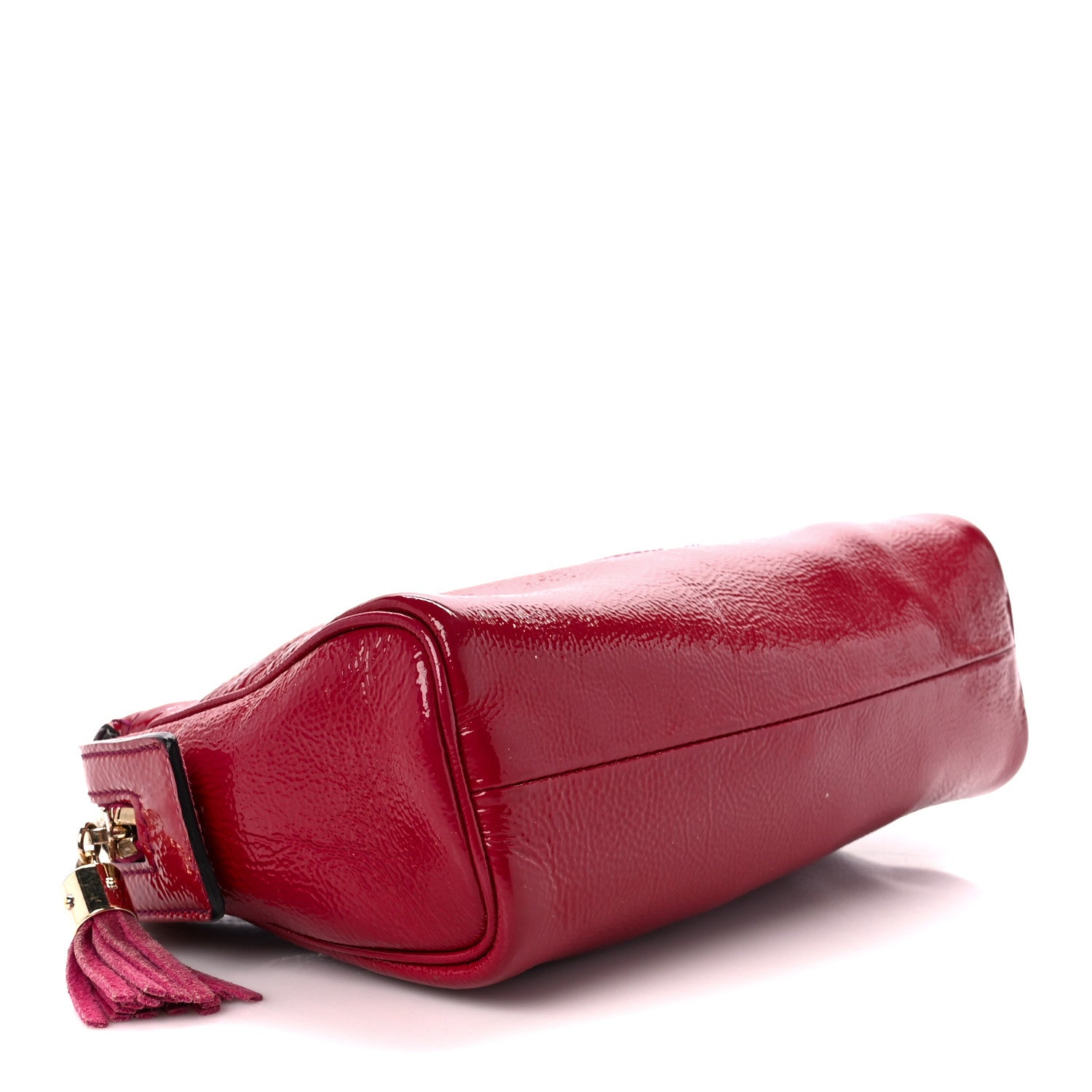 Gucci Soft Patent Soho Cosmetic Case Bright Bougainvillea 4 of 10