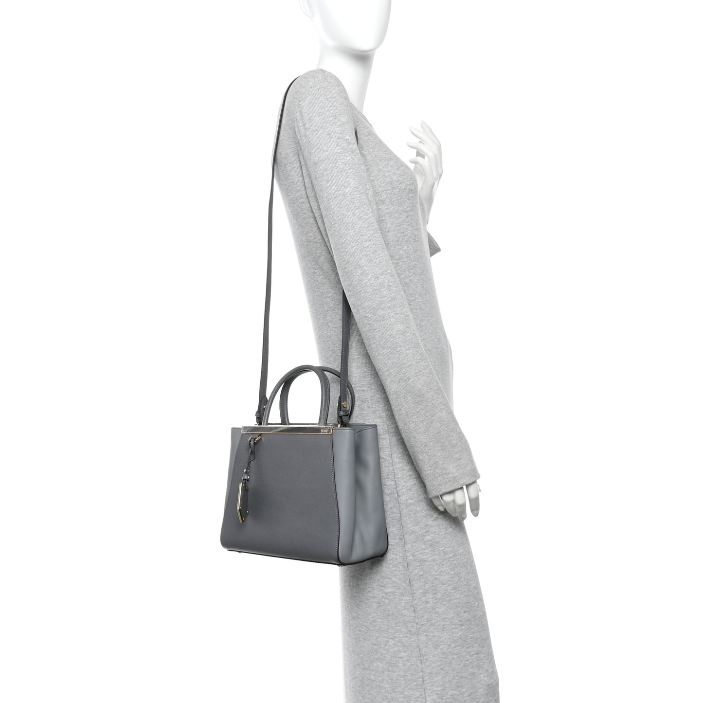 Vitello Elite Petite 2Jours Tote Grigio Grigio Chiaro