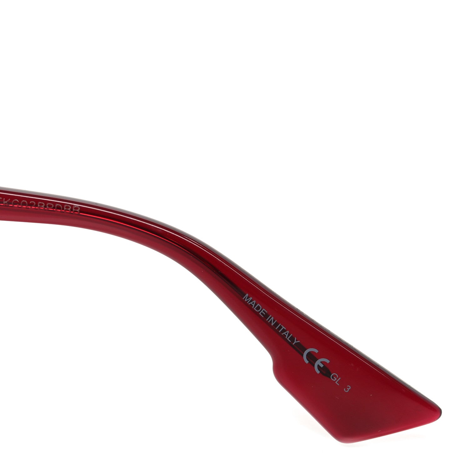 Christian Dior Acetate Bianca Sunglasses Burgundy Pink 6 of 8