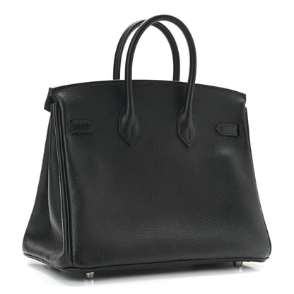 Hermes Taurillon Novillo Birkin 25 Black 3 of 10