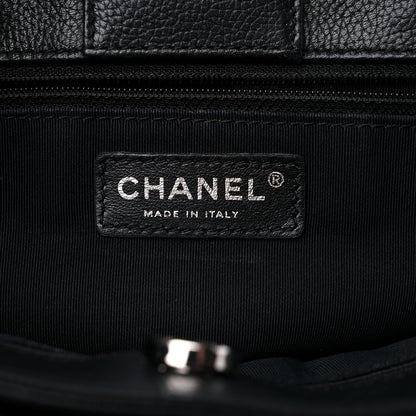 Chanel Calfskin Cerf Executive Shopper Tote Black 7 of 24