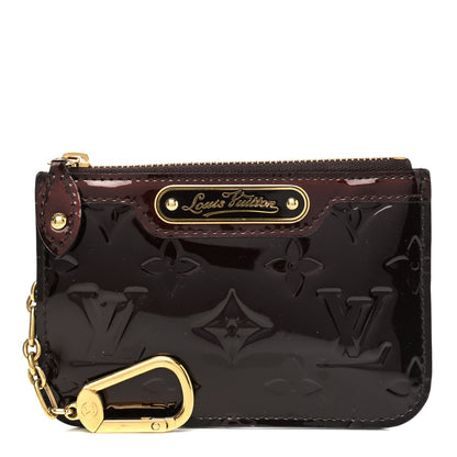Louis Vuitton Vernis Key Pouch Amarante 1 of 7