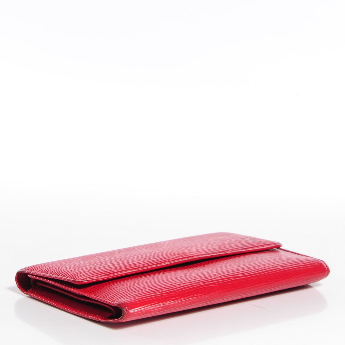 Epi Porte Tresor International Wallet Rouge