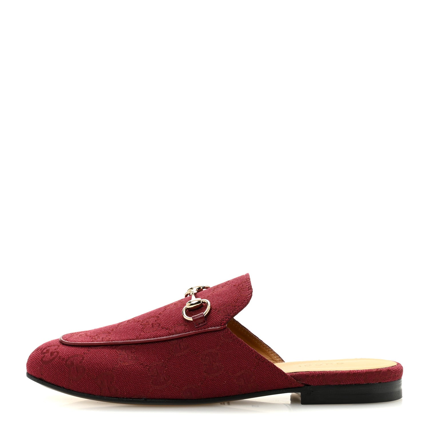 Gucci GG Monogram Canvas Womens Princetown Slippers 37 Ancora 1 of 10