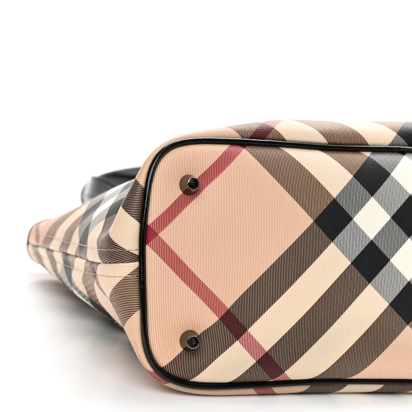 Supernova Check Regent Tote Black