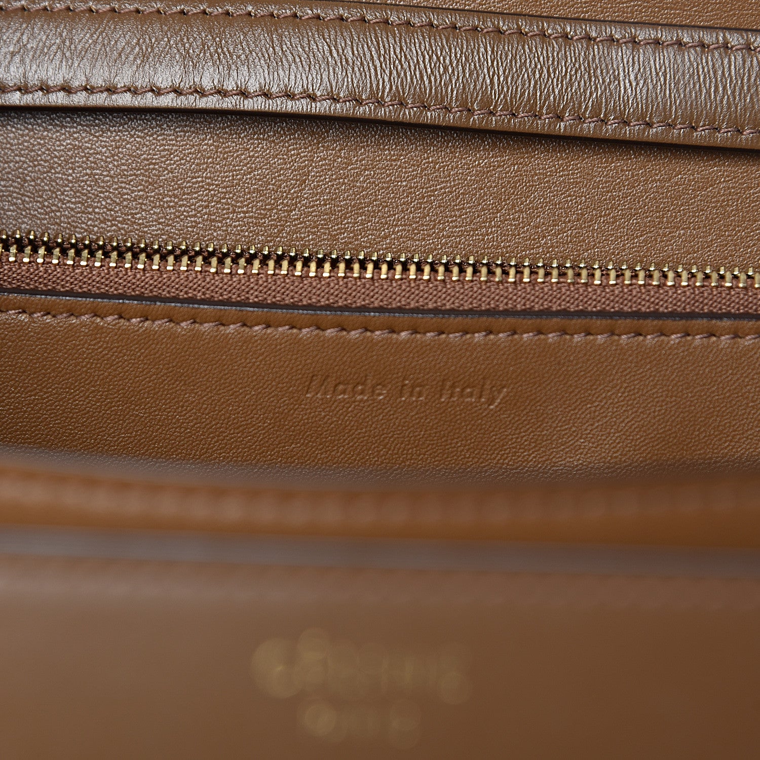 Celine Box Calfskin Medium Classic Box Flap Bag Camel 6 of 13