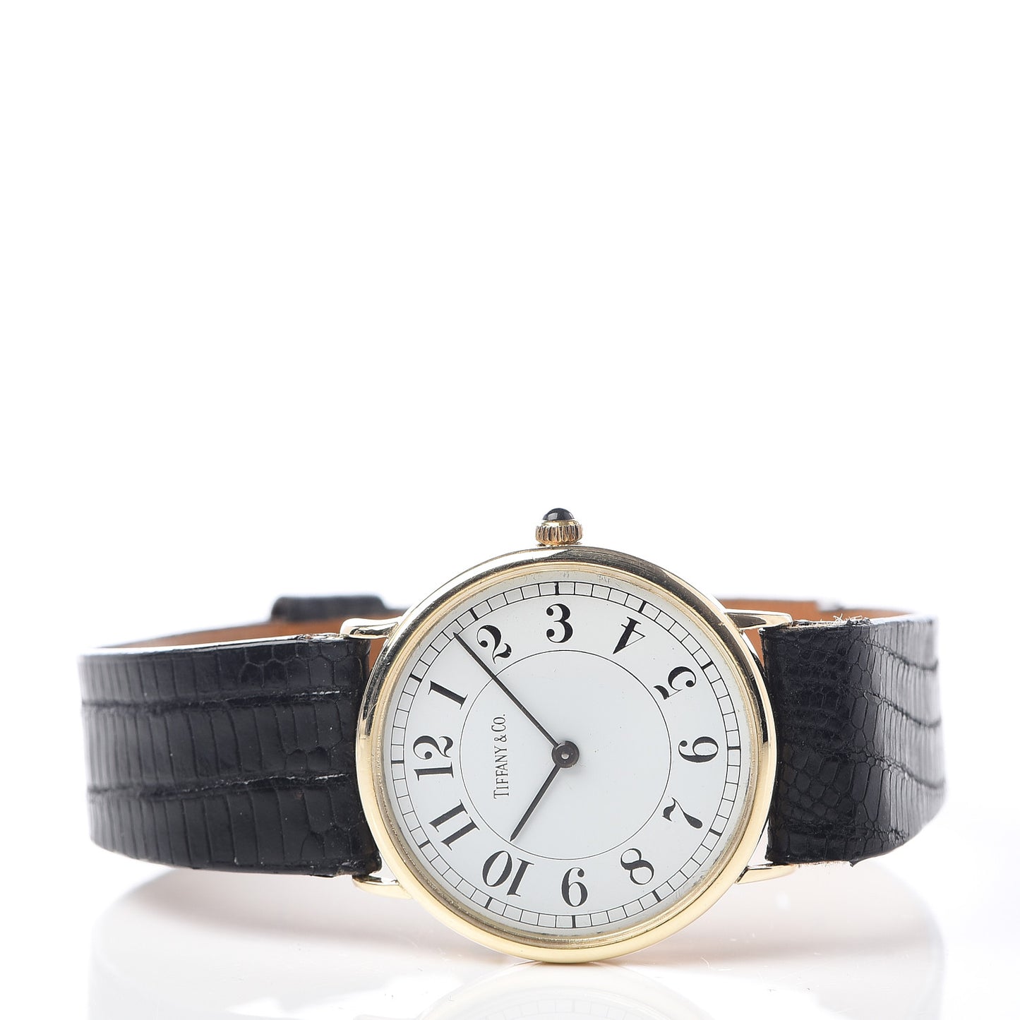 14K Yellow Gold Lizard 30mm Classic Quartz Watch