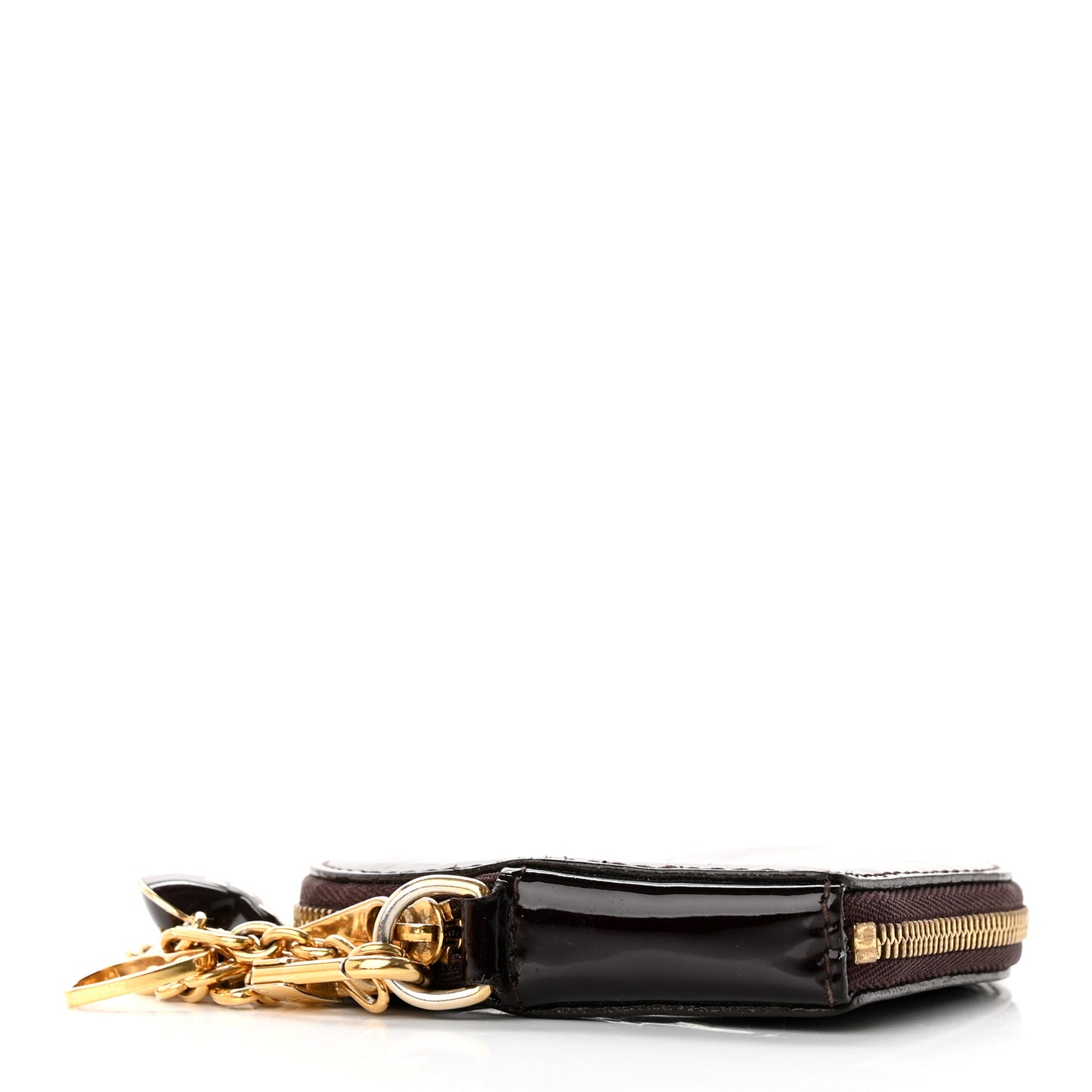 Vernis Coeur Heart Coin Purse Amarante