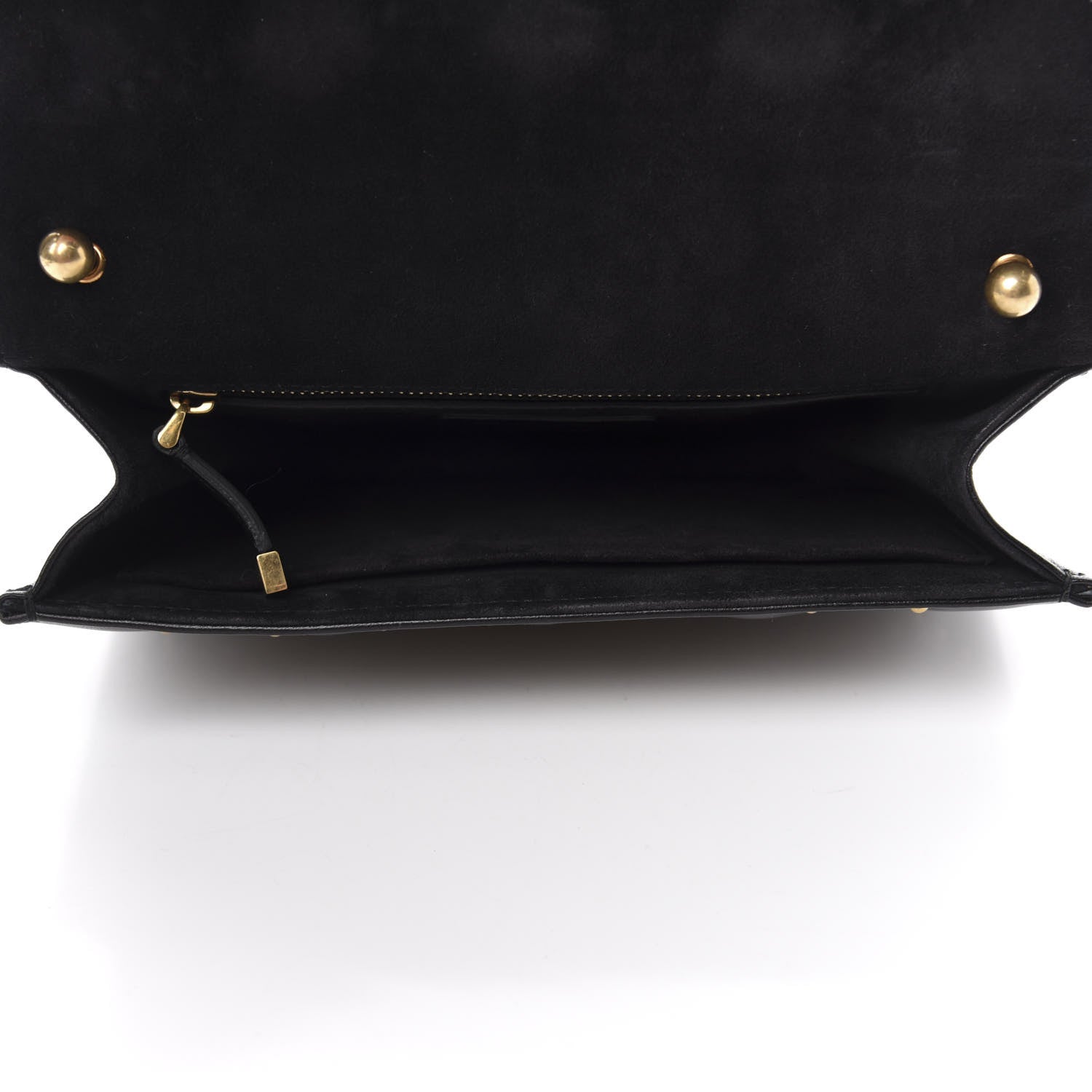 Christian Dior Lambskin Cannage Studded Small Dioraddict Flap Bag Black 5 of 10