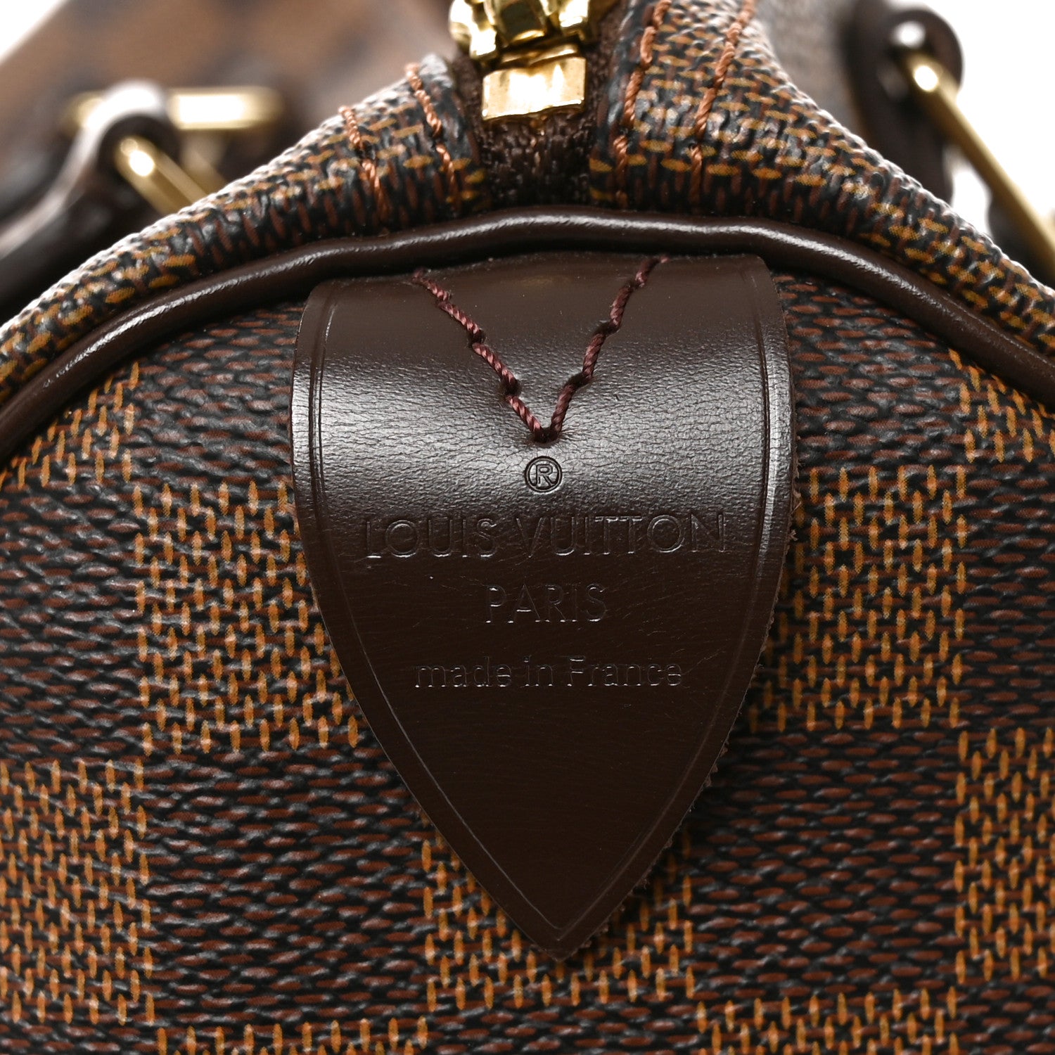 Louis Vuitton Damier Ebene Speedy 25 6 of 9