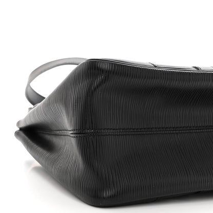 Louis Vuitton Epi Segur MM Black 8 of 10