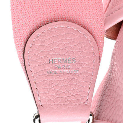 Hermes Taurillon Clemence Evelyne III PM Rose Sakura 7 of 9