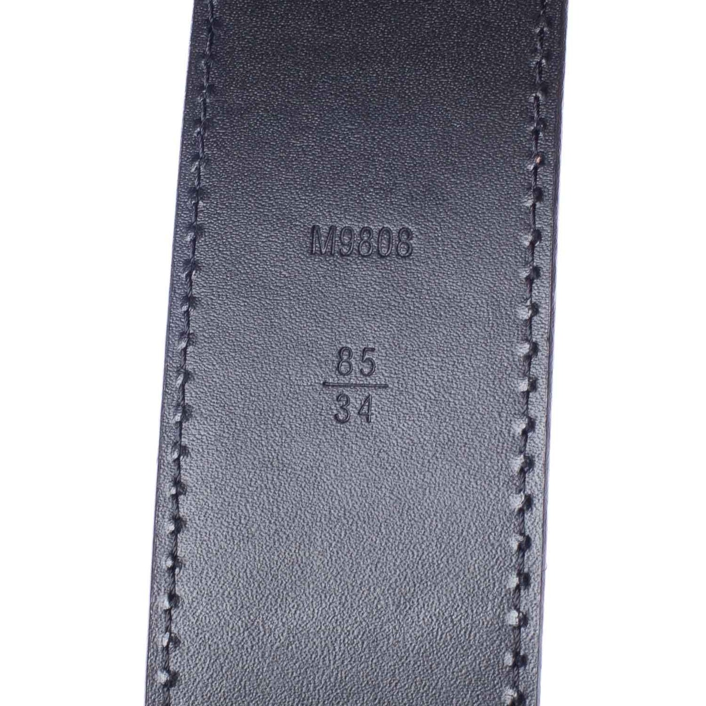 Damier Graphite LV Initiales Belt 85 34