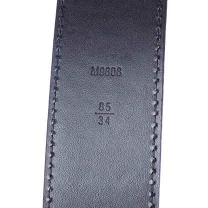 Louis Vuitton Damier Graphite LV Initiales Belt 85 34 5 of 5