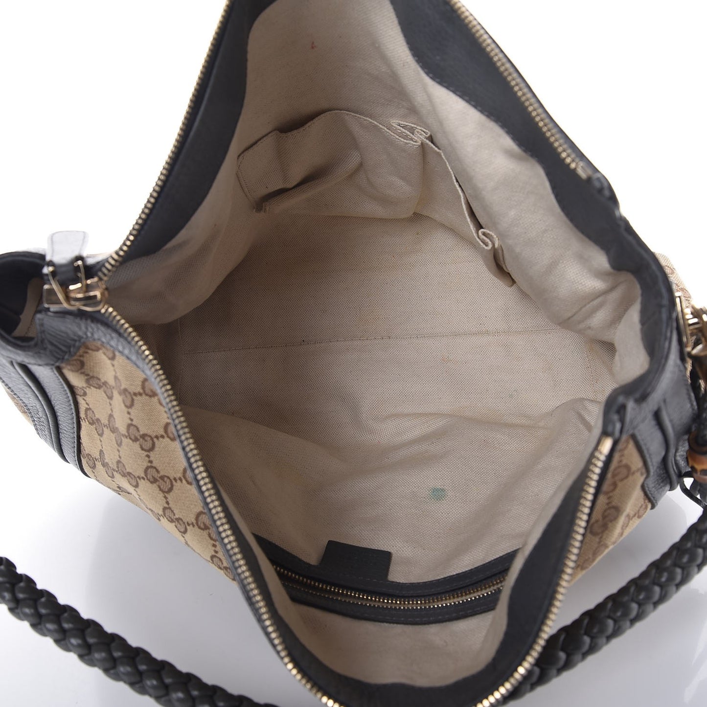 Monogram Medium Bella Hobo Grey