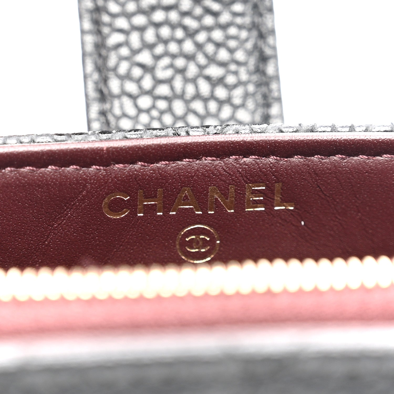 Chanel Caviar Quilted Phone Holder Black 7 of 12