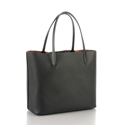 Givenchy Coated Canvas Peacock Print Small Antigona Tote Black 4 of 9