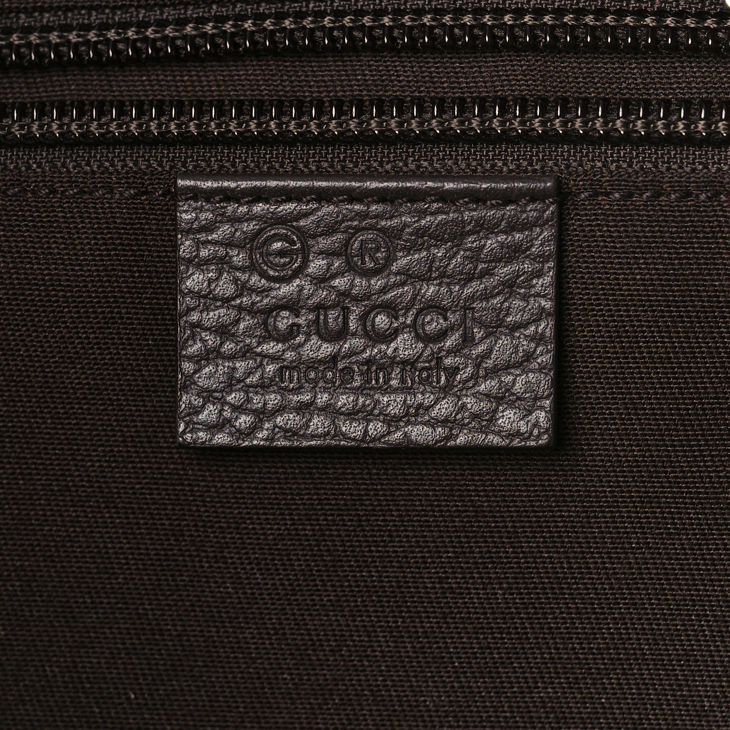 Gucci Monogram Travel Backpack Dark Brown 6 of 9