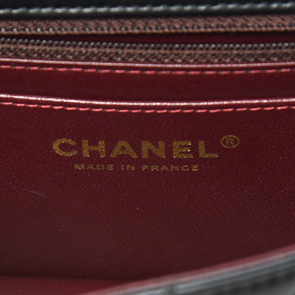 Chanel Lambskin Quilted Mini Rectangular Flap Black 8 of 10